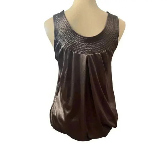 ESLEY gray satin halter size large - Picture 5 of 8